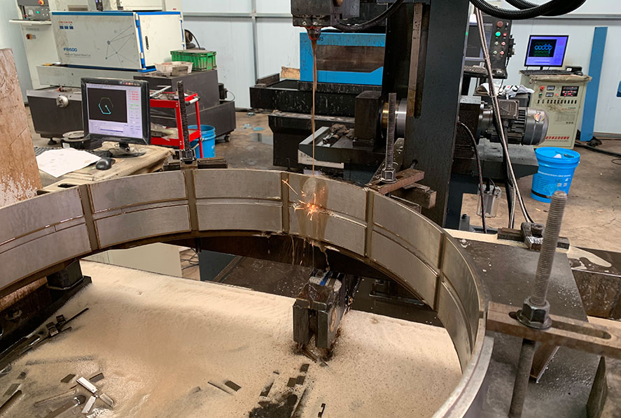 Bahagian Memotong Wayar CNC Ketepatan